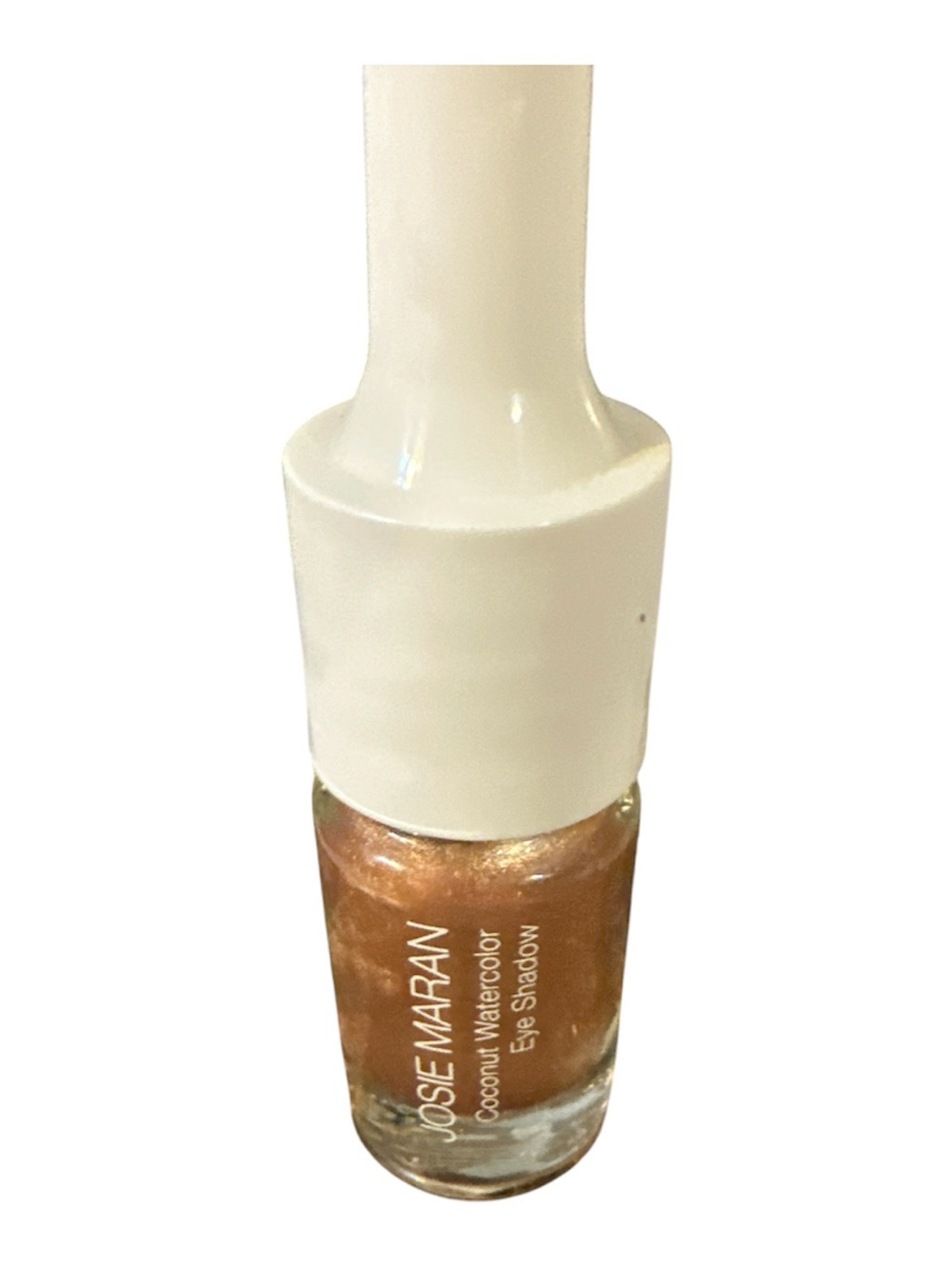 JOSIE MARAN Shimmery Bronze Liquid Eye Shadow rio d rose gold 6.7 ml new